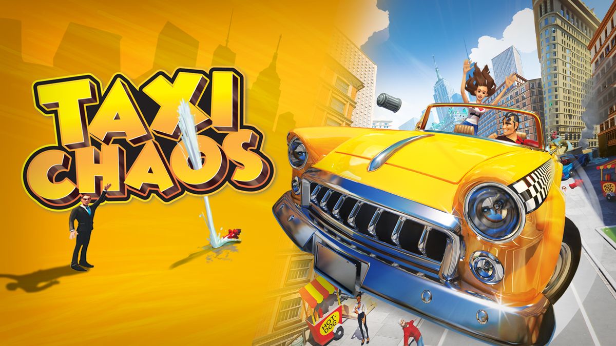 Taxi Chaos box art for Playstation 4